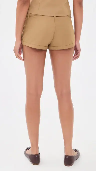 LIONESS Afterglow Mini Shorts Camel | Thumbnail 3 LIONESS Afterglow Mini Shorts Camel | Thumbnail 3