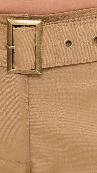LIONESS Afterglow Mini Shorts Camel | Thumbnail 6 LIONESS Afterglow Mini Shorts Camel | Thumbnail 6