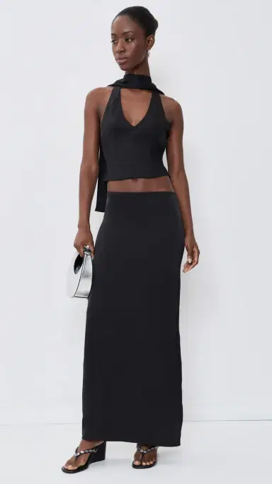 Lioness Front Row Halter Top Noir | Thumbnail 5 Lioness Front Row Halter Top Noir | Thumbnail 5