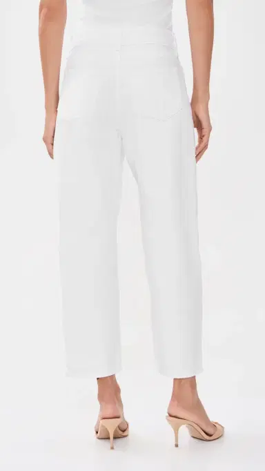 L'AGENCE Liora High Rise Stovepipe Jeans Blanc | Thumbnail 3 L'AGENCE Liora High Rise Stovepipe Jeans Blanc | Thumbnail 3