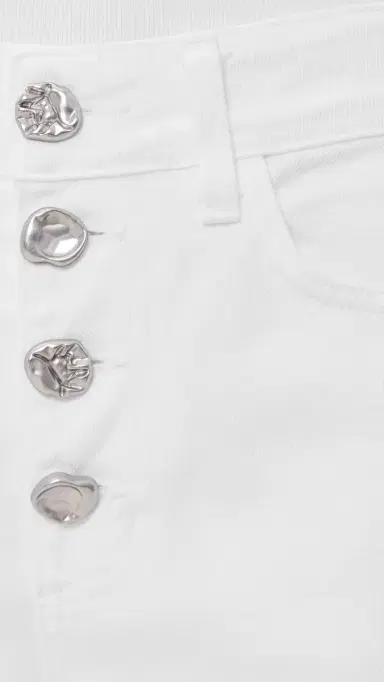 L'AGENCE Liora High Rise Stovepipe Jeans Blanc | Thumbnail 6 L'AGENCE Liora High Rise Stovepipe Jeans Blanc | Thumbnail 6