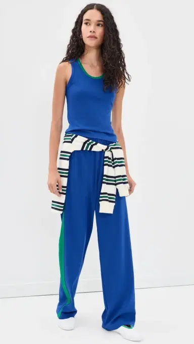 DANZY Ponte Track Pants Royal Blue | Thumbnail 5 DANZY Ponte Track Pants Royal Blue | Thumbnail 5