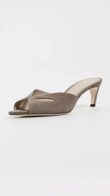 Victoria Beckham Harlow Mask Mules Fossil Brown | Thumbnail 2 Victoria Beckham Harlow Mask Mules Fossil Brown | Thumbnail 2