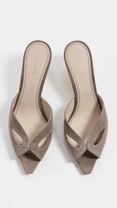 Victoria Beckham Harlow Mask Mules Fossil Brown | Thumbnail 5 Victoria Beckham Harlow Mask Mules Fossil Brown | Thumbnail 5
