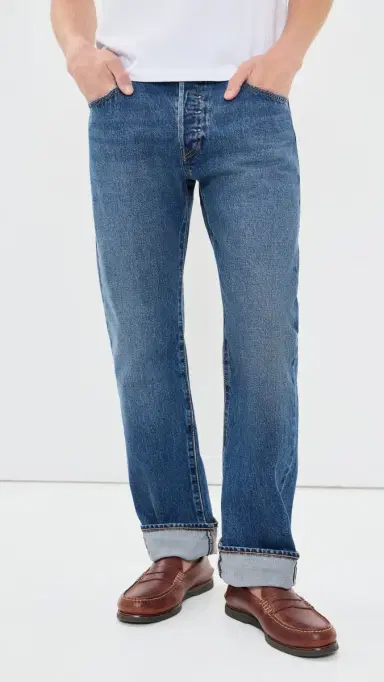 Levi's 501 Relaxed Jeans Cathedral Selvedge | Thumbnail 2 Levi's 501 Relaxed Jeans Cathedral Selvedge | Thumbnail 2