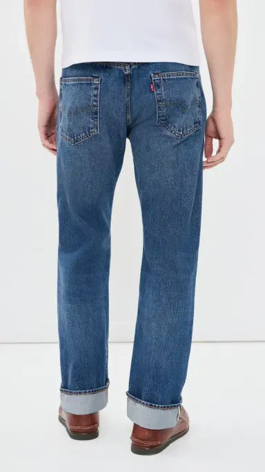 Levi's 501 Relaxed Jeans Cathedral Selvedge | Thumbnail 3 Levi's 501 Relaxed Jeans Cathedral Selvedge | Thumbnail 3