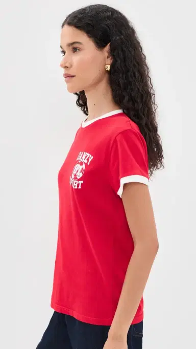 DANZY Vintage Fit tyle occer Jersey Red | Thumbnail 4 DANZY Vintage Fit tyle occer Jersey Red | Thumbnail 4