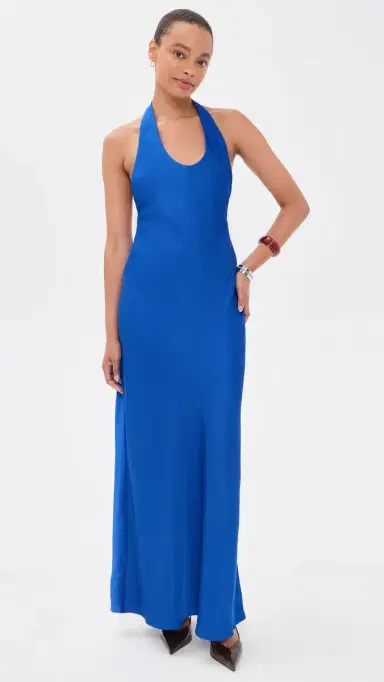 LIONESS Bare Maxi Dress Royal Blue | Thumbnail 2 LIONESS Bare Maxi Dress Royal Blue | Thumbnail 2