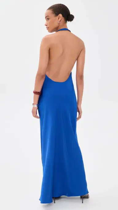 LIONESS Bare Maxi Dress Royal Blue | Thumbnail 3 LIONESS Bare Maxi Dress Royal Blue | Thumbnail 3