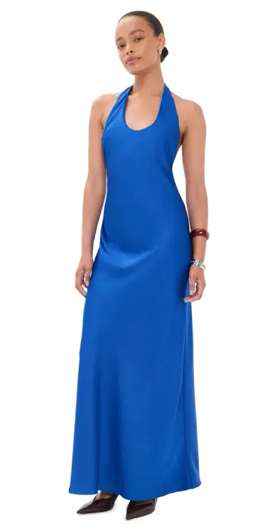 LIONESS Bare Maxi Dress Royal Blue | Thumbnail 1 LIONESS Bare Maxi Dress Royal Blue | Thumbnail 1