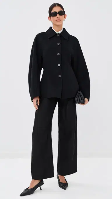 RÓHE Sculptural Double-Faced Wool Jacket | Thumbnail 5 RÓHE Sculptural Double-Faced Wool Jacket | Thumbnail 5