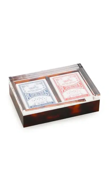 Tizo Design Lucite Tortoise Card Set | Thumbnail 4 Tizo Design Lucite Tortoise Card Set | Thumbnail 4