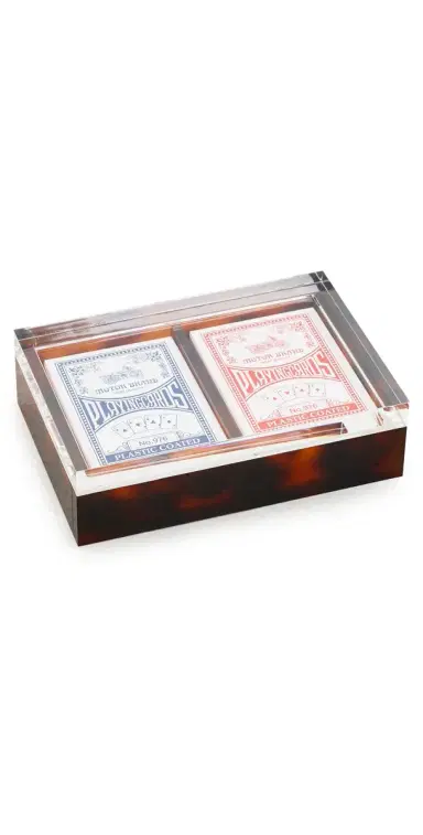 Tizo Design Lucite Tortoise Card Set | Thumbnail 1 Tizo Design Lucite Tortoise Card Set | Thumbnail 1