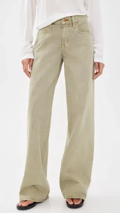 SLVRLAKE Mica Jeans Sand Dune | Thumbnail 2 SLVRLAKE Mica Jeans Sand Dune | Thumbnail 2