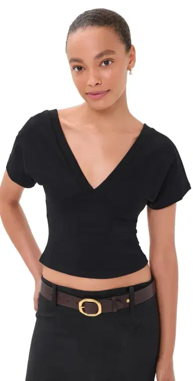 LIONESS Icon Tee Noir | Thumbnail 1 LIONESS Icon Tee Noir | Thumbnail 1