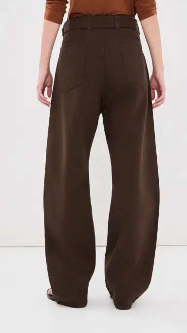 Lemaire Twisted Belted Pants Ristretto | Thumbnail 3 Lemaire Twisted Belted Pants Ristretto | Thumbnail 3