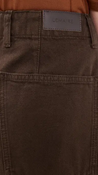 Lemaire Twisted Belted Pants Ristretto | Thumbnail 6 Lemaire Twisted Belted Pants Ristretto | Thumbnail 6