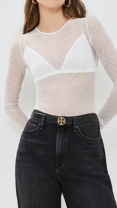 Tory Burch Miller Smooth eather Pave ogo Belt 1 Black / Gold | Thumbnail 3 Tory Burch Miller Smooth eather Pave ogo Belt 1 Black / Gold | Thumbnail 3