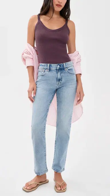 Madewell The Jules Slim-Straight Jeans RAEBROOK WASH | Thumbnail 5 Madewell The Jules Slim-Straight Jeans RAEBROOK WASH | Thumbnail 5