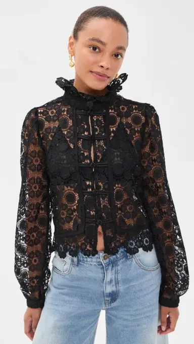 LIONESS Overtime Blouse Noir | Thumbnail 2 LIONESS Overtime Blouse Noir | Thumbnail 2