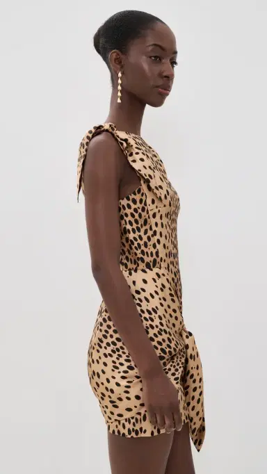 Cult Gaia Isma Dress Cheetah | Thumbnail 4 Cult Gaia Isma Dress Cheetah | Thumbnail 4