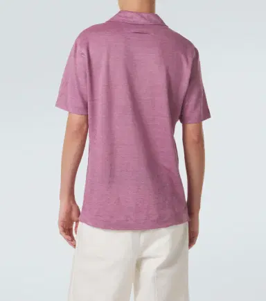 Zegna Linen polo shirt | Thumbnail 5 Zegna Linen polo shirt | Thumbnail 5