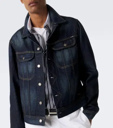 Tom Ford Icon denim jacket | Thumbnail 3 Tom Ford Icon denim jacket | Thumbnail 3