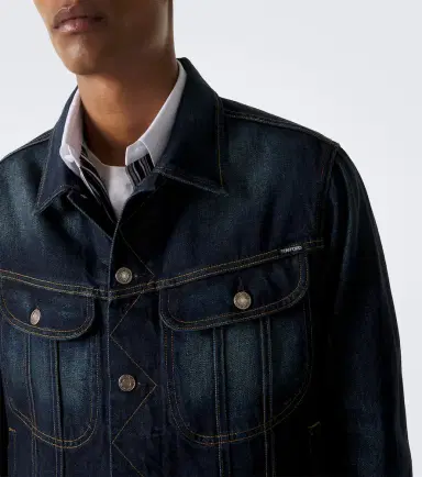 Tom Ford Icon denim jacket | Thumbnail 6 Tom Ford Icon denim jacket | Thumbnail 6