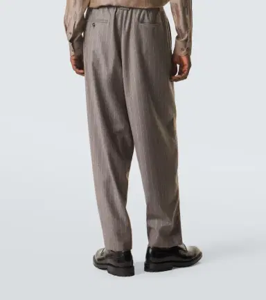 Giorgio Armani Pinstripe virgin wool suit | Thumbnail 4 Giorgio Armani Pinstripe virgin wool suit | Thumbnail 4