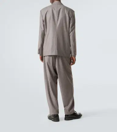 Giorgio Armani Pinstripe virgin wool suit | Thumbnail 6 Giorgio Armani Pinstripe virgin wool suit | Thumbnail 6