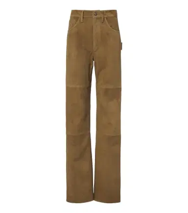 Altuzarra Mills suede straight pants | Thumbnail 1 Altuzarra Mills suede straight pants | Thumbnail 1