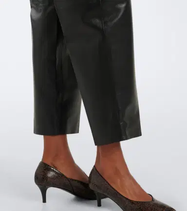 Altuzarra Bix leather tapered pants | Thumbnail 2 Altuzarra Bix leather tapered pants | Thumbnail 2