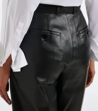 Altuzarra Bix leather tapered pants | Thumbnail 4 Altuzarra Bix leather tapered pants | Thumbnail 4
