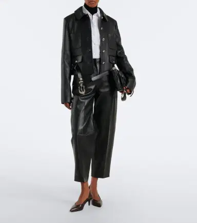 Altuzarra Bix leather tapered pants | Thumbnail 5 Altuzarra Bix leather tapered pants | Thumbnail 5