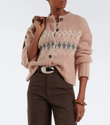 Altuzarra Haven Fair Isle wool cardigan | Thumbnail 3 Altuzarra Haven Fair Isle wool cardigan | Thumbnail 3