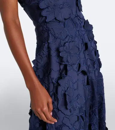 Costarellos Brissa floral embroidered cocktail dress | Thumbnail 7 Costarellos Brissa floral embroidered cocktail dress | Thumbnail 7
