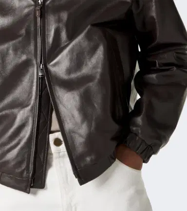 Canali Leather blouson jacket | Thumbnail 6 Canali Leather blouson jacket | Thumbnail 6
