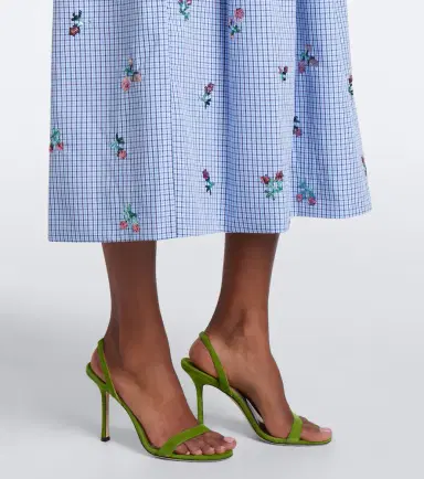 Markarian Nara sequined gingham cotton midi dress | Thumbnail 2 Markarian Nara sequined gingham cotton midi dress | Thumbnail 2
