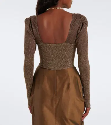 Vivienne Westwood Bea lamé cardigan | Thumbnail 4 Vivienne Westwood Bea lamé cardigan | Thumbnail 4