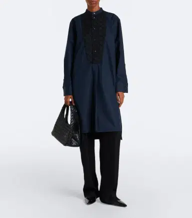 Bottega Veneta Cotton poplin tunic | Thumbnail 3 Bottega Veneta Cotton poplin tunic | Thumbnail 3