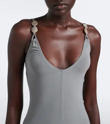 Eres Sculpturale embellished jersey maxi dress | Thumbnail 5 Eres Sculpturale embellished jersey maxi dress | Thumbnail 5
