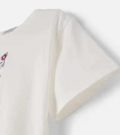 Gucci Kids Printed cotton jersey T-shirt | Thumbnail 3 Gucci Kids Printed cotton jersey T-shirt | Thumbnail 3
