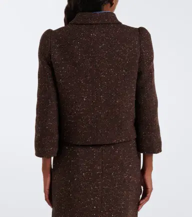 SHUSHU/TONG Wool-blend cropped jacket | Thumbnail 6 SHUSHU/TONG Wool-blend cropped jacket | Thumbnail 6