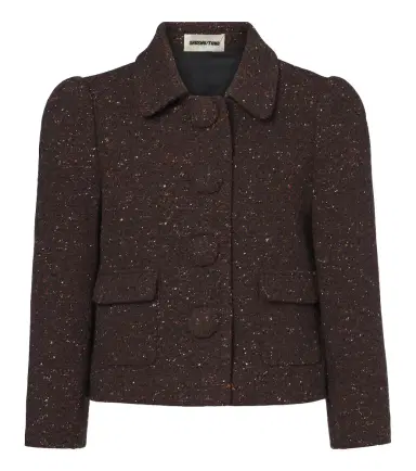 SHUSHU/TONG Wool-blend cropped jacket | Thumbnail 1 SHUSHU/TONG Wool-blend cropped jacket | Thumbnail 1