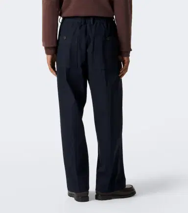 Studio Nicholson Shire pleated cotton wide-leg pants | Thumbnail 5 Studio Nicholson Shire pleated cotton wide-leg pants | Thumbnail 5