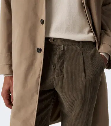 Kiton Cotton corduroy tapered pants | Thumbnail 5 Kiton Cotton corduroy tapered pants | Thumbnail 5