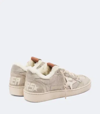Golden Goose Ball Star suede-trimmed sneakers | Thumbnail 2 Golden Goose Ball Star suede-trimmed sneakers | Thumbnail 2