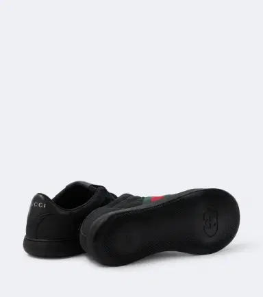 Gucci Screener leather-trimmed sneakers | Thumbnail 6 Gucci Screener leather-trimmed sneakers | Thumbnail 6