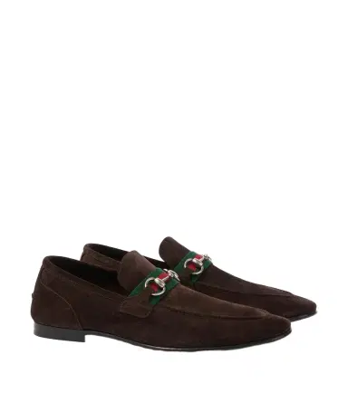 Gucci Como Horsebit suede loafers | Thumbnail 1 Gucci Como Horsebit suede loafers | Thumbnail 1