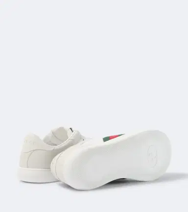Gucci Screener leather-trimmed sneakers | Thumbnail 5 Gucci Screener leather-trimmed sneakers | Thumbnail 5